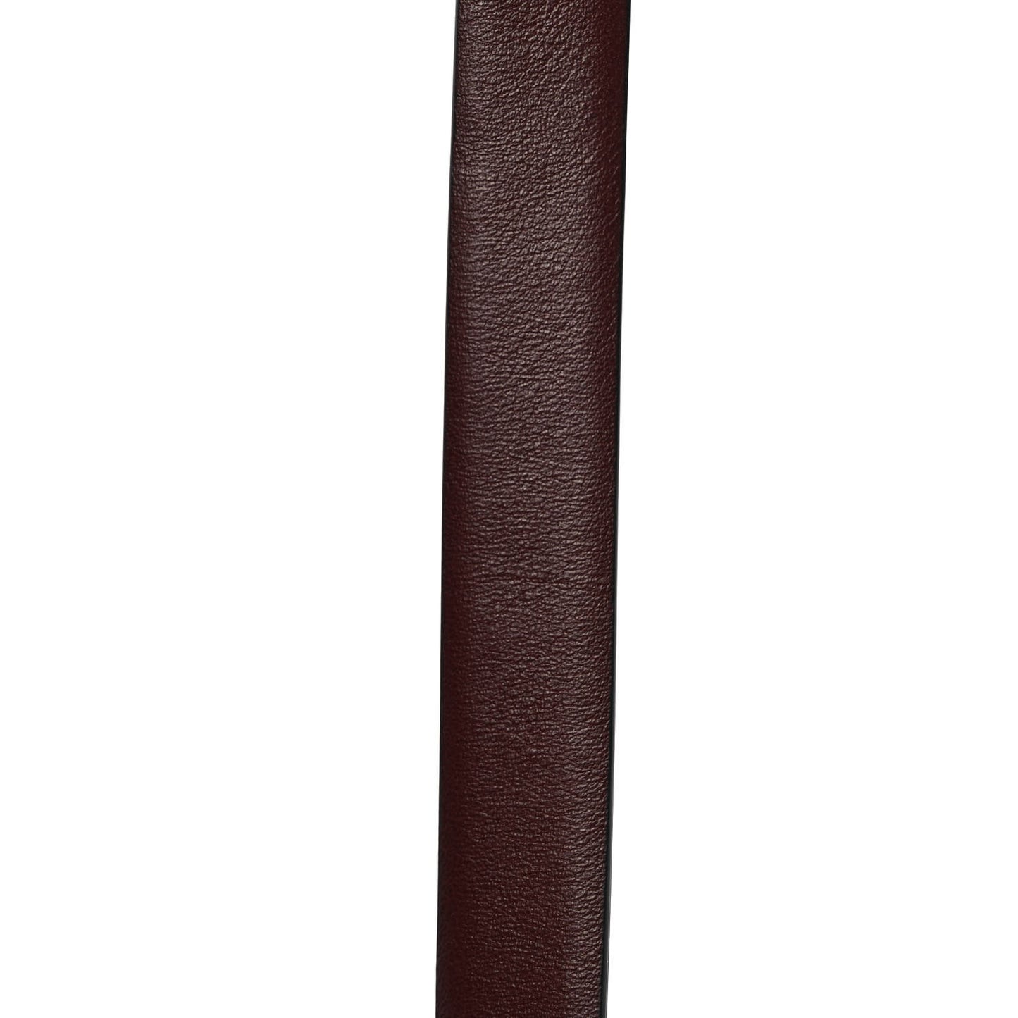 Calfskin CC Reversible Belt 95 Black Burgundy