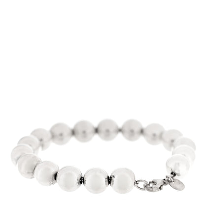 Tiffany Sterling Silver 10mm Hardwear Ball Bracelet 2 of 3