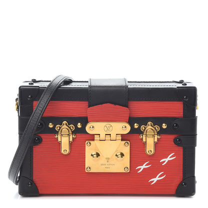 Louis Vuitton Epi Petite Malle Coquelicot 1 of 10