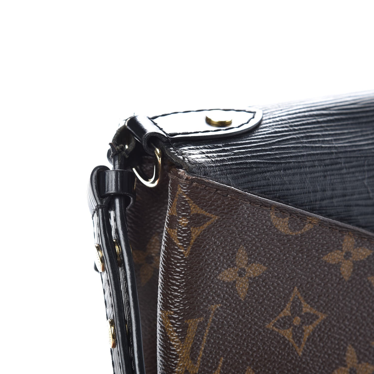 Louis Vuitton Epi Monogram Saint Michel Black 10 of 13