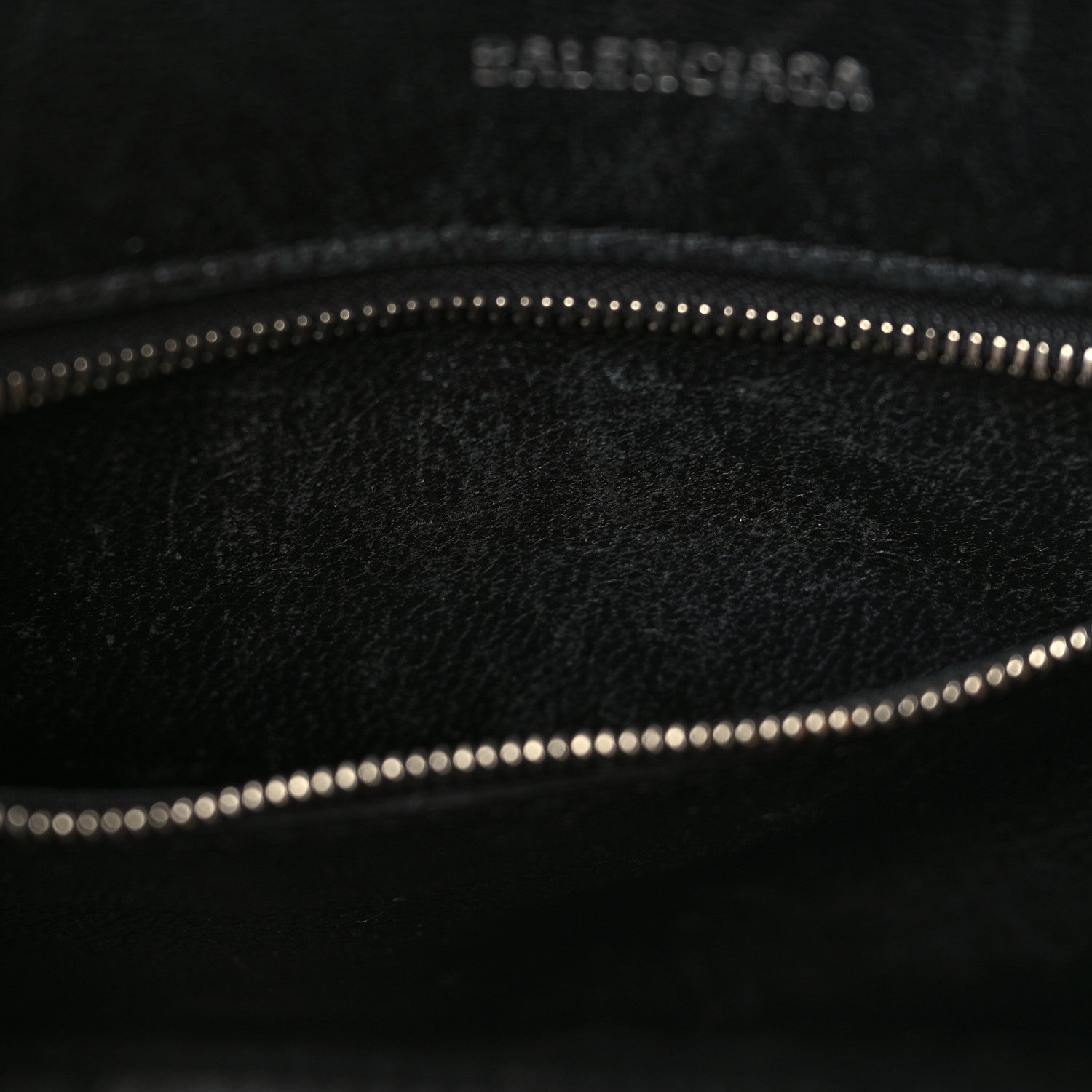 Balenciaga Grained Calfskin Small Hourglass Top Handle Bag Black 10 of 12