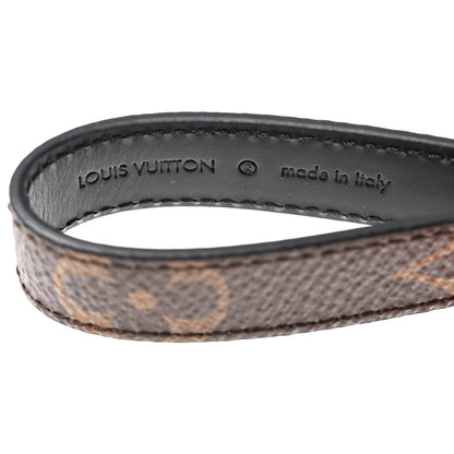 Louis Vuitton Monogram Slim Dragonne Bag Charm Key Holder 3 of 5