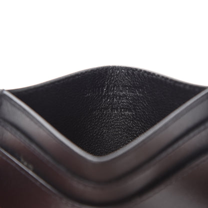Saint Laurent Calfskin Credit Card Case Black 8 of 9