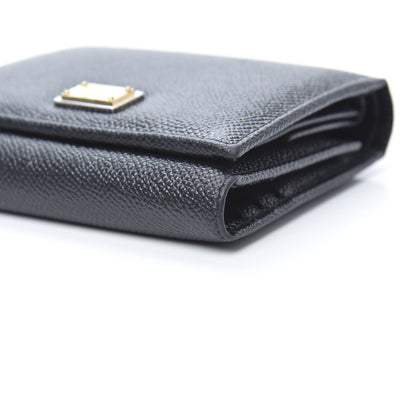 Dolce & Gabbana Dauphine Compact Wallet Black 9 of 11
