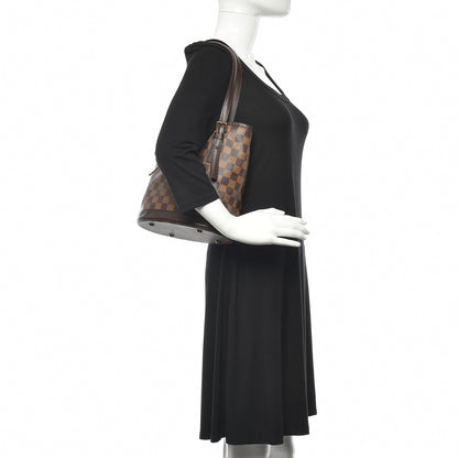 Louis Vuitton Damier Ebene Marais Bucket 23 2 of 11