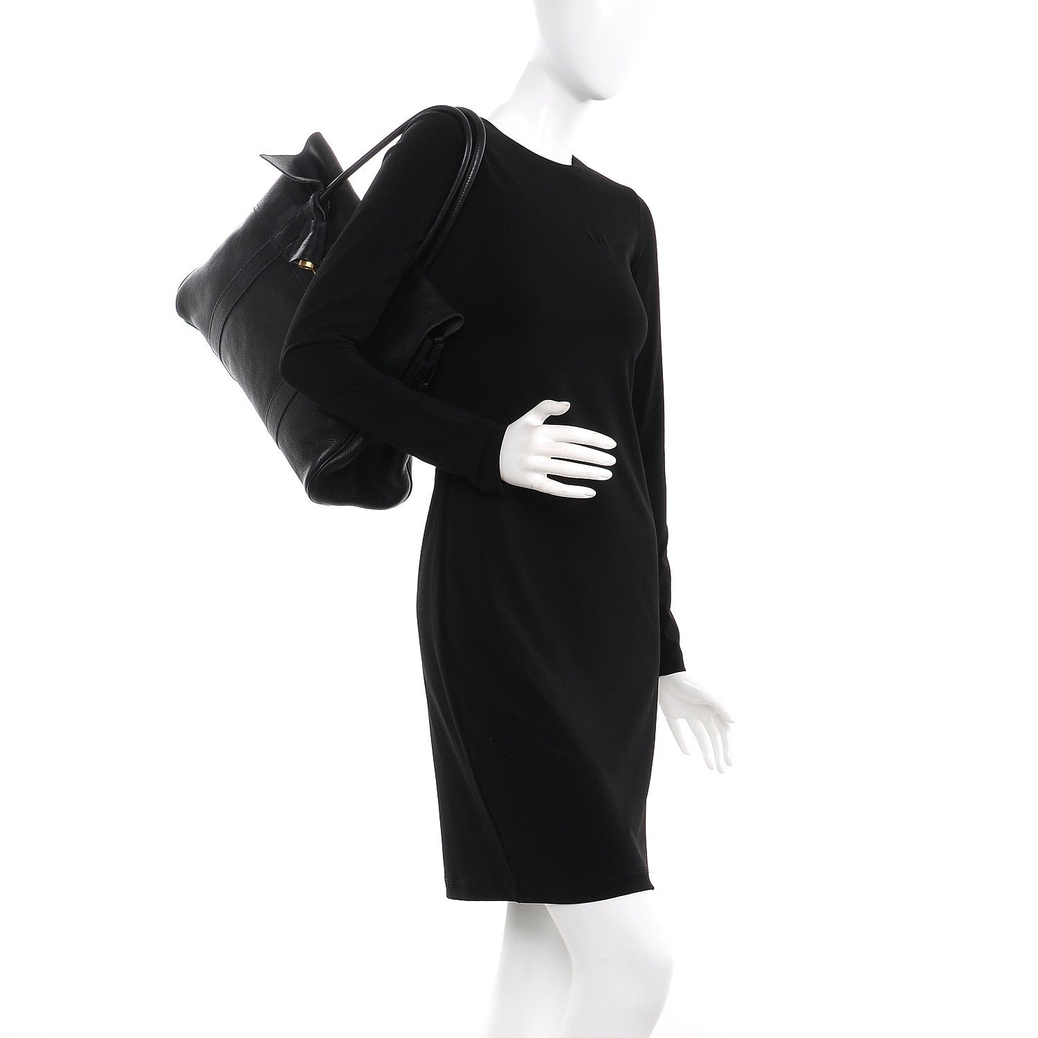 Mulberry Natural Leather Bayswater Black 2 of 13
