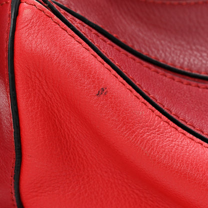 Loewe Calfskin Colorblock Medium Puzzle Bag Red 16 of 18