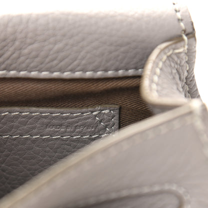 Chloe Calfskin Mini Marcie Round Crossbody Bag Cashmere Grey 6 of 11