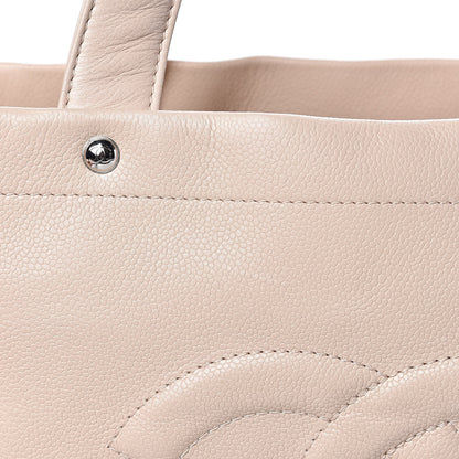 Chanel Caviar CC Tote Beige 14 of 14