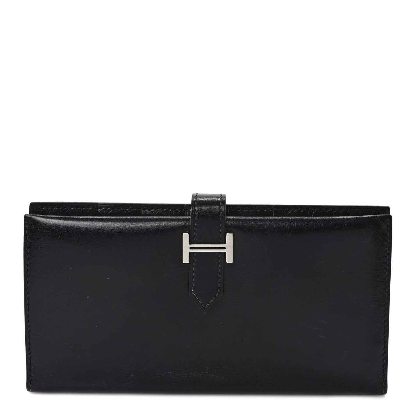 Box Bearn Gusset Wallet Black
