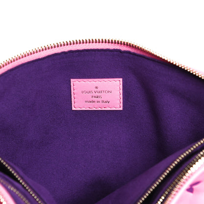 Louis Vuitton Lambskin Embossed Monogram Vuittamins Coussin PM Rose Violet 6 of 10