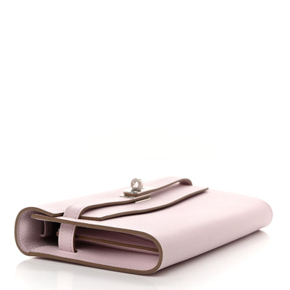 Hermes Evercolor Kelly To Go Wallet Mauve Pale 3 of 7