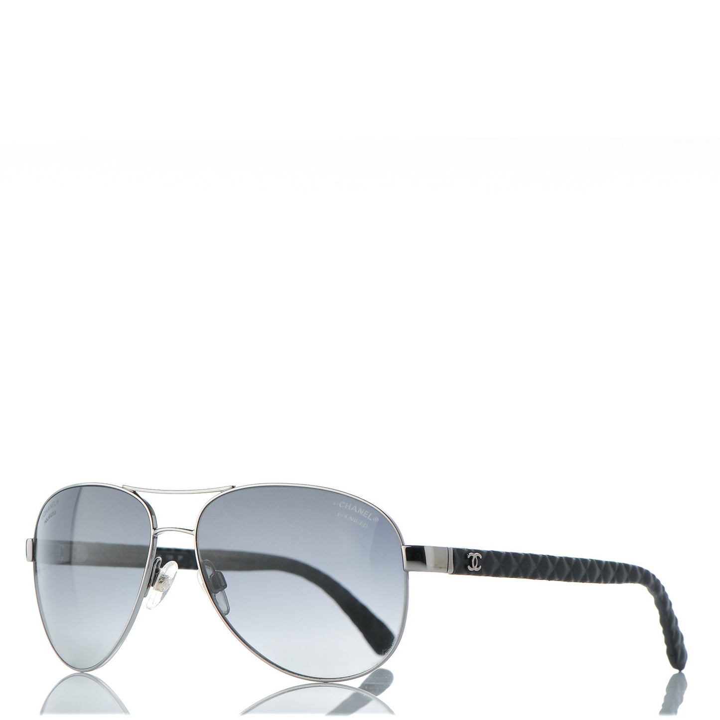 Pilot Summer Polarized Aviator Sunglasses 4204-Q Black