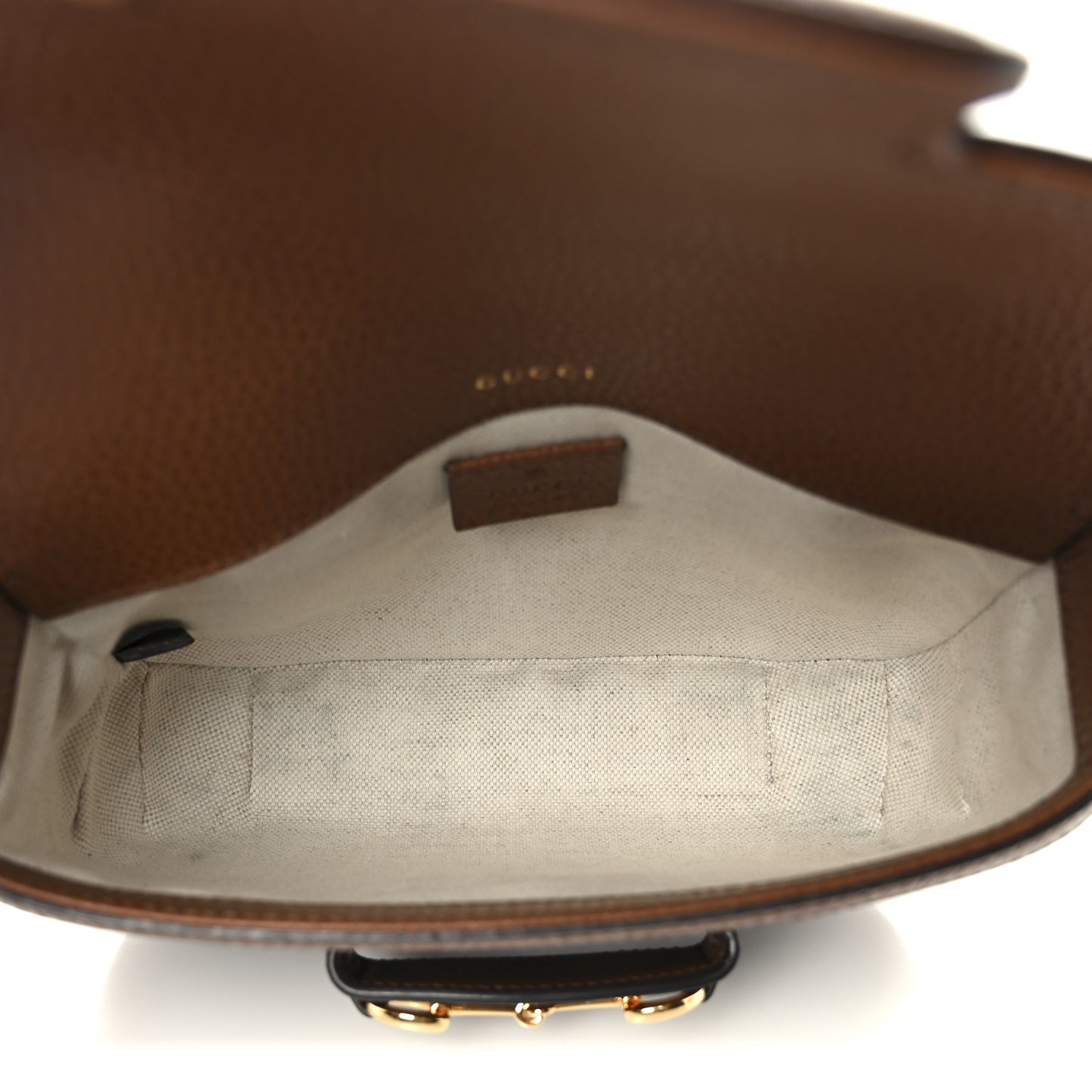New Denim GG Monogram Dollar Calfskin Web Mini Horsebit 1955 Shoulder Bag Blue Tea Cuir Epilog