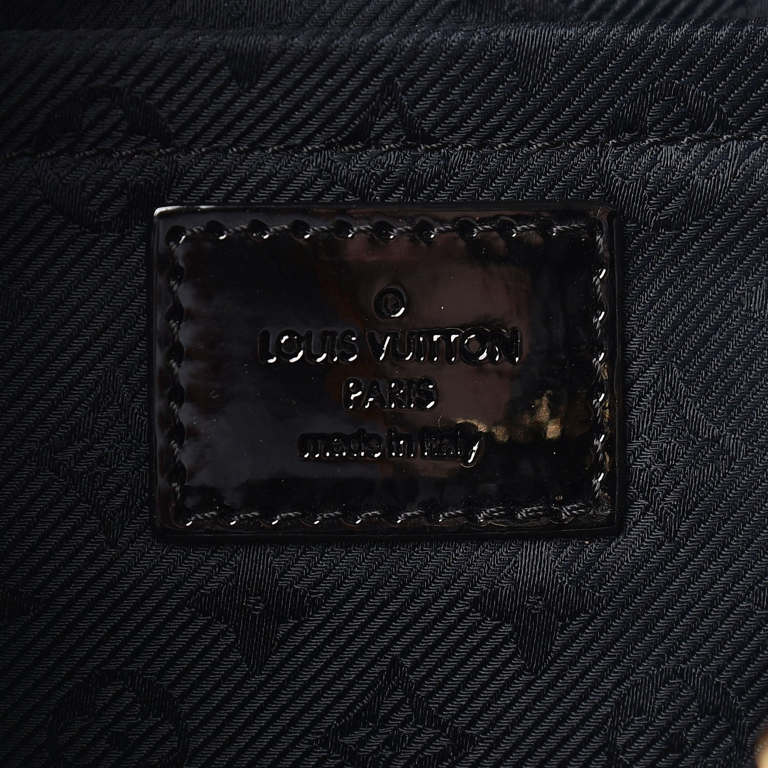 Louis Vuitton Jacquard Quilted Monogram Altair Clutch Black 6 of 9