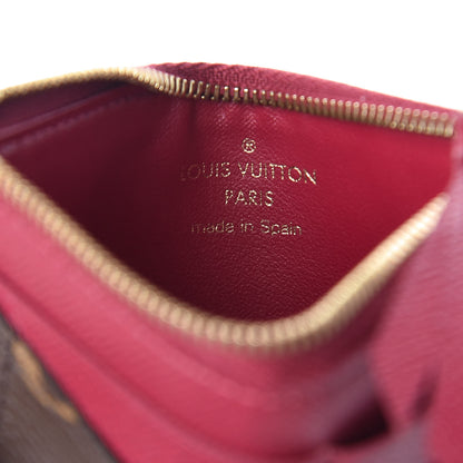 Louis Vuitton Monogram Zipped Card Holder Fuchsia 6 of 6