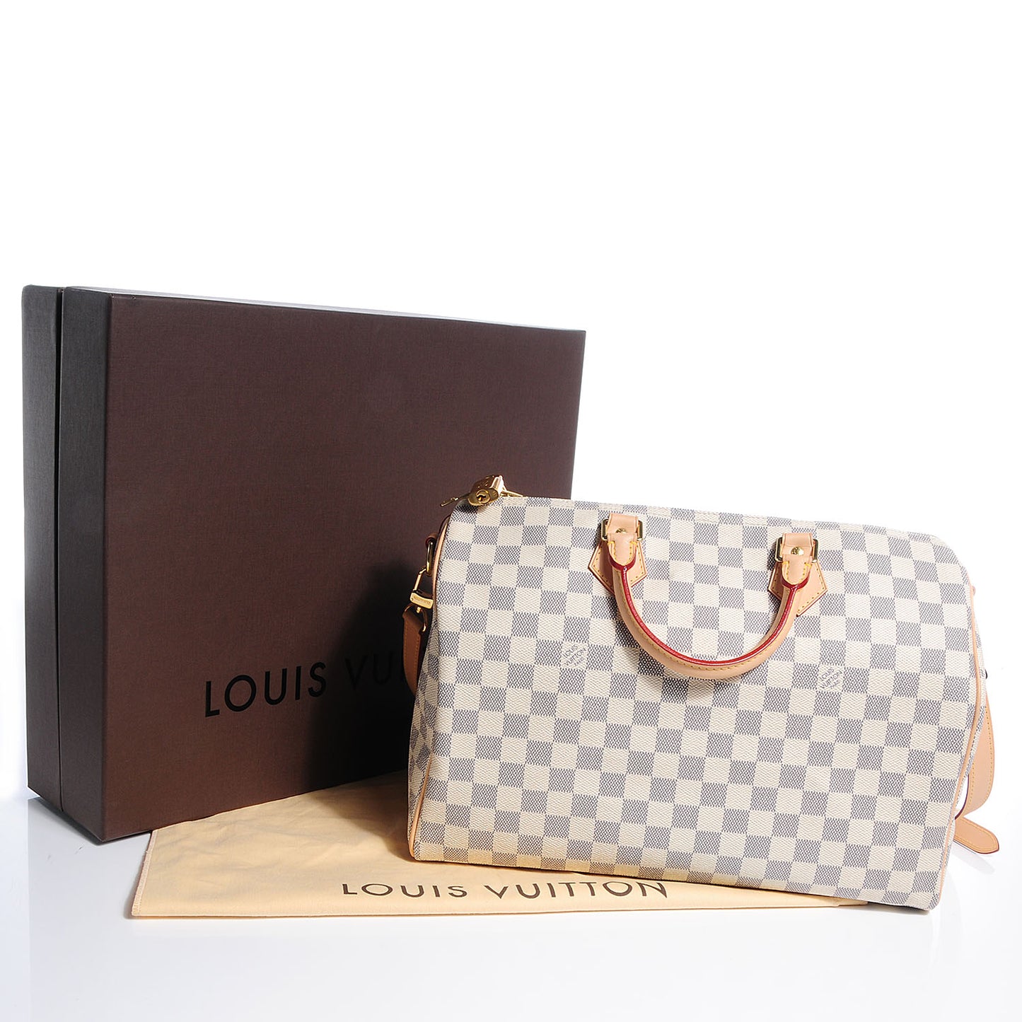 Damier Azur Speedy Bandouliere 35