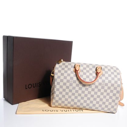 Louis Vuitton Damier Azur Speedy Bandouliere 35 6 of 8