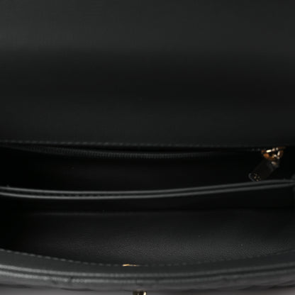 Chanel Caviar Quilted Mini Coco Handle Flap Grey 5 of 11