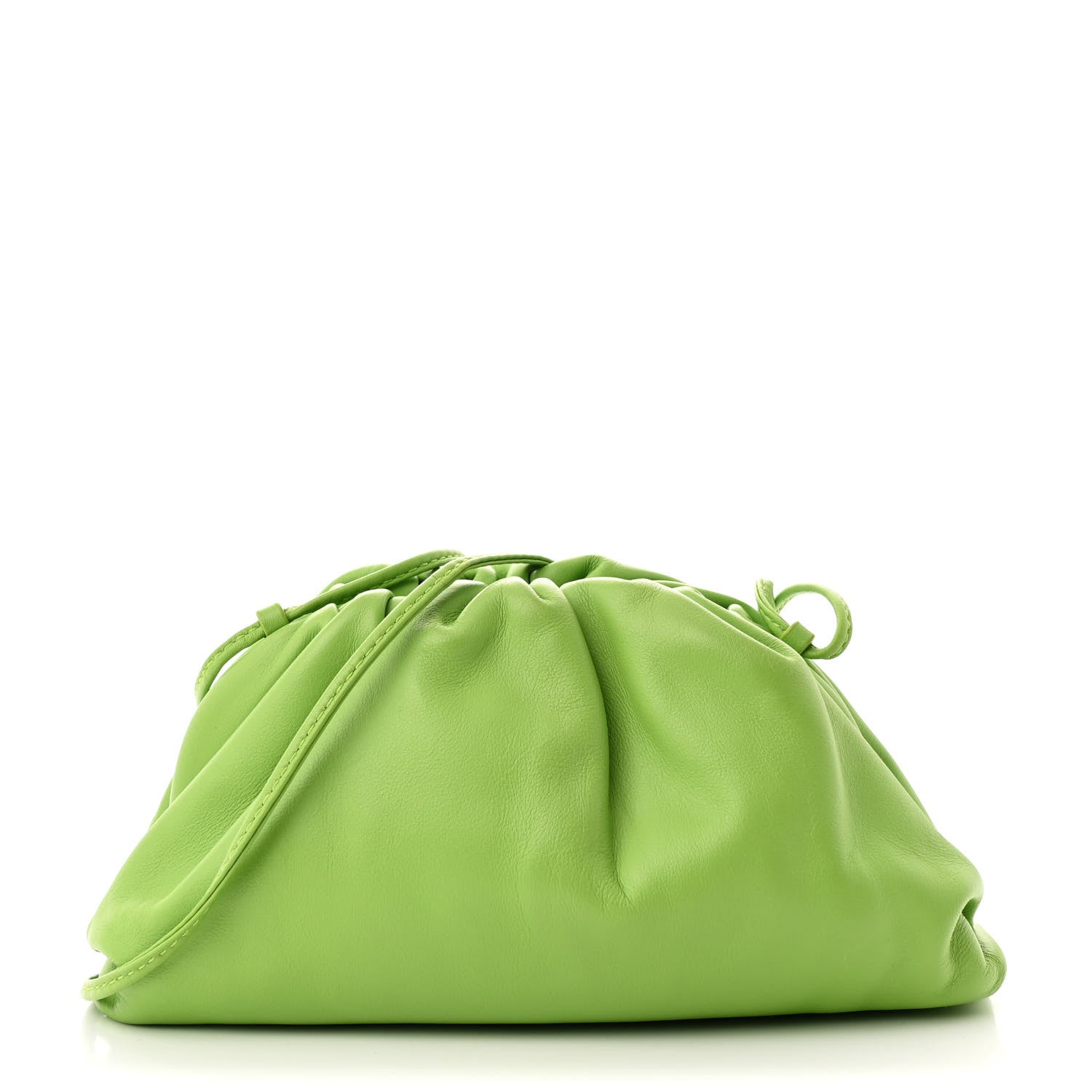 Bottega Veneta Butter Calfskin The Mini Pouch Acid Green 1 of 10