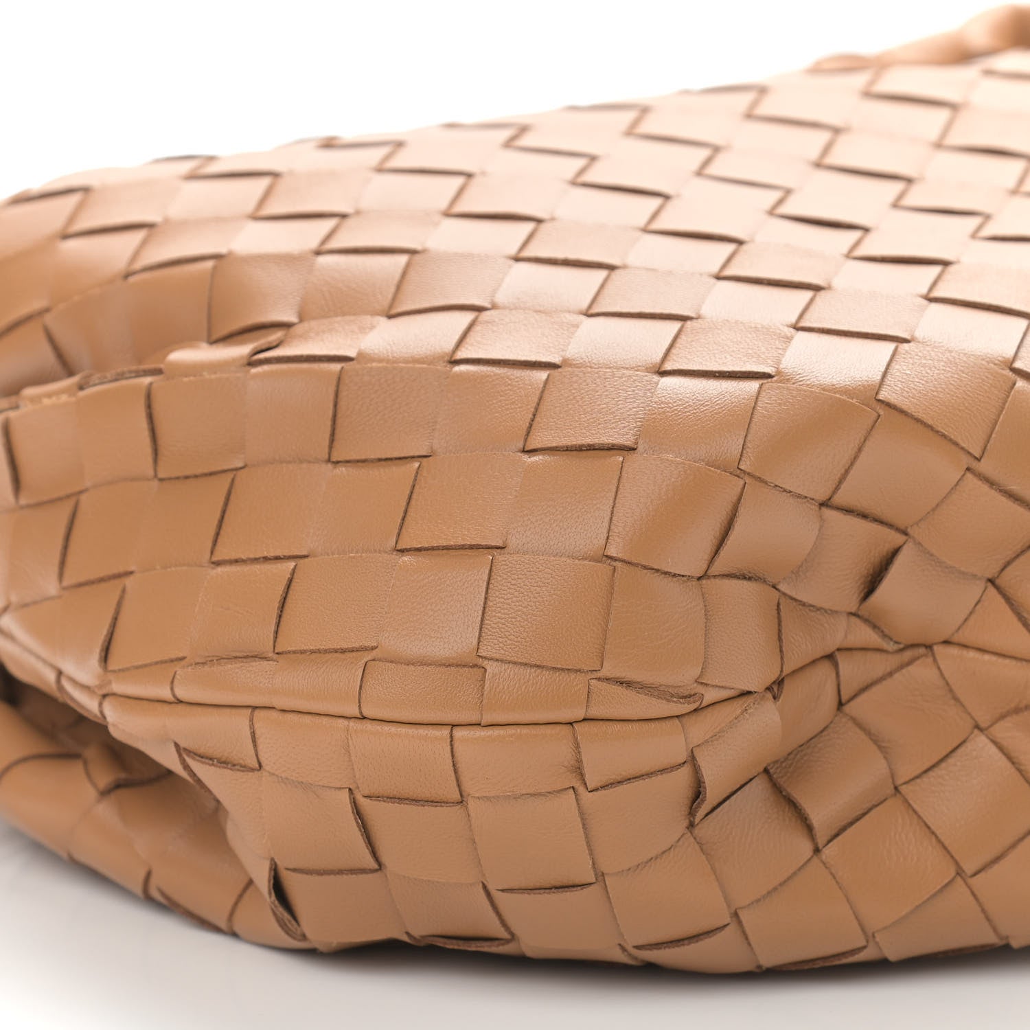 Bottega Veneta Nappa Intrecciato Teen Jodie Hobo Caramel 9 of 10