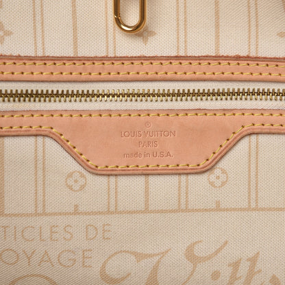 Louis Vuitton Damier Azur Neverfull MM 6 of 16