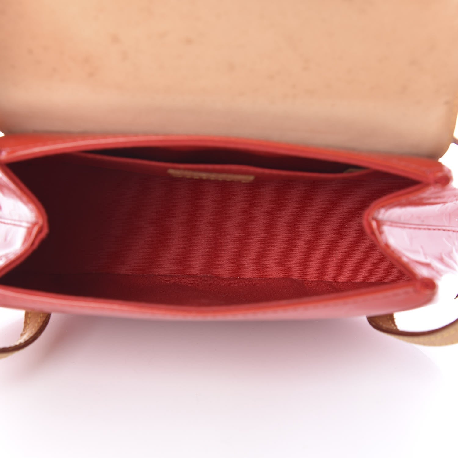 Louis Vuitton Vernis Biscayne Bay PM Rouge 5 of 17