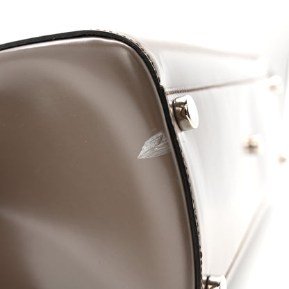 Gucci Regent Calfskin Large Lady Lock Flap Top Handle Bag Grey 11 of 13