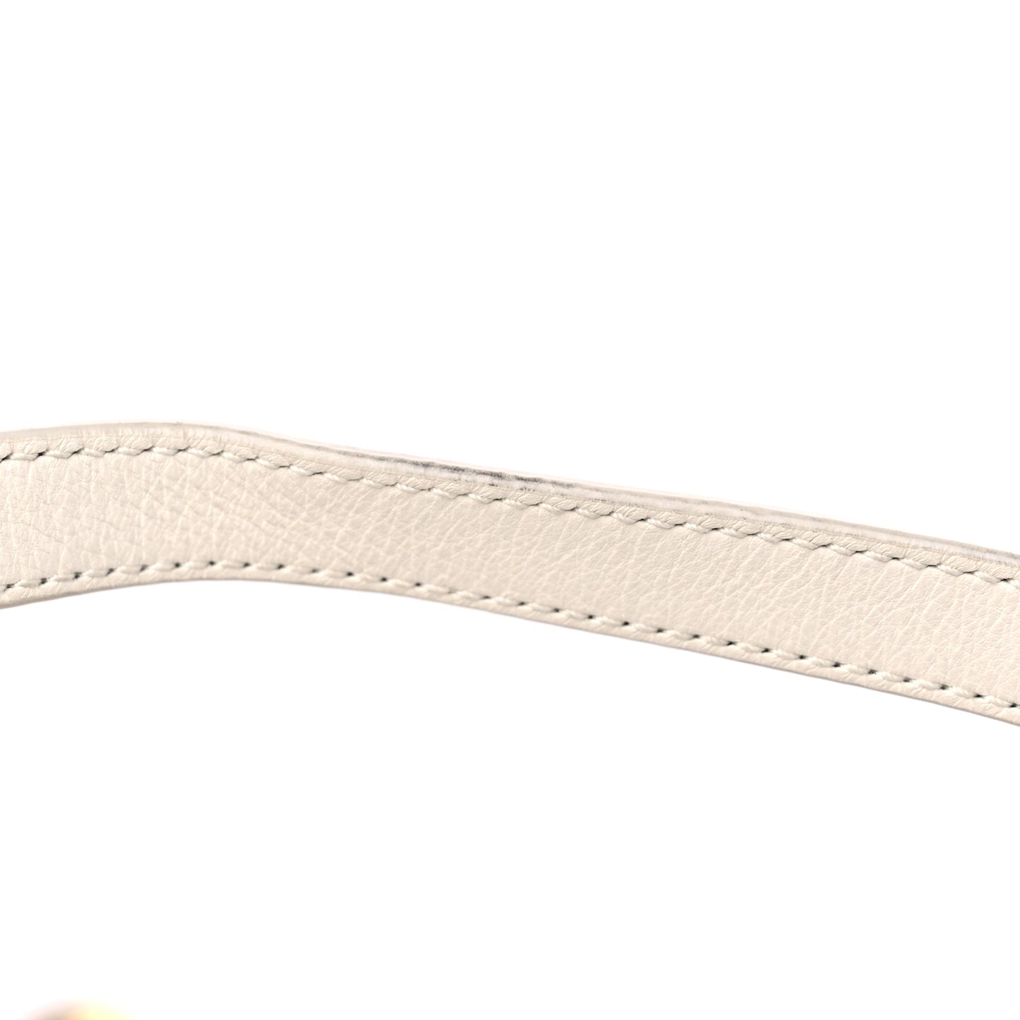 Lambskin Cannage Small Caro Bag Ivory