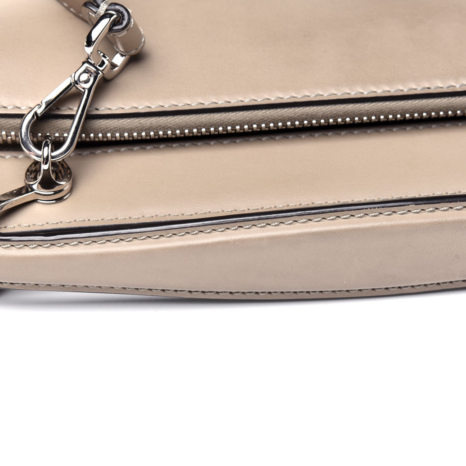 Fendi Vitello Baltico Dolce DotCom Satchel Tortora Papavero 26 of 26