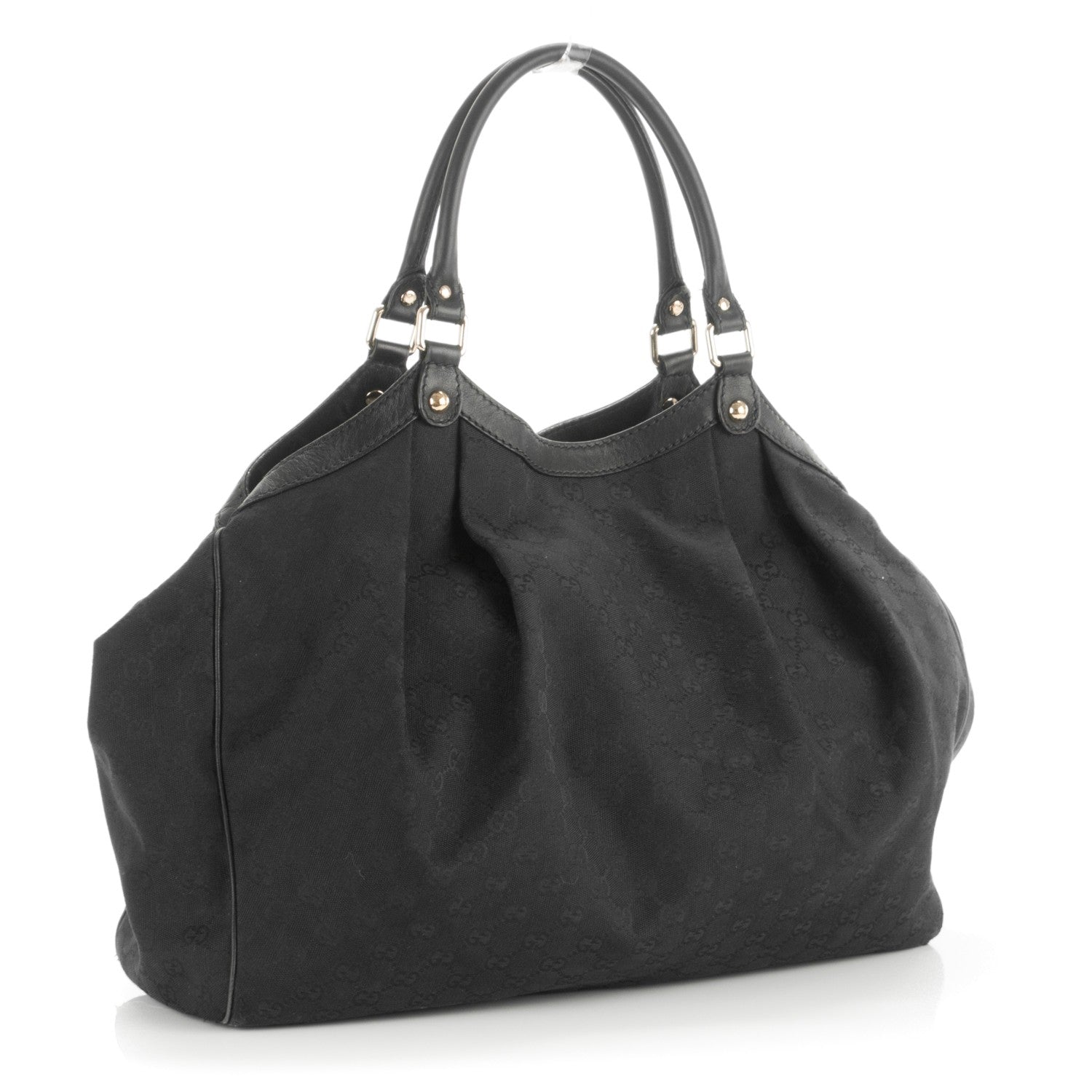 Gucci Monogram Large Sukey Tote Black 3 of 11