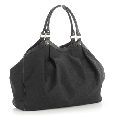 Gucci Monogram Large Sukey Tote Black 3 of 11