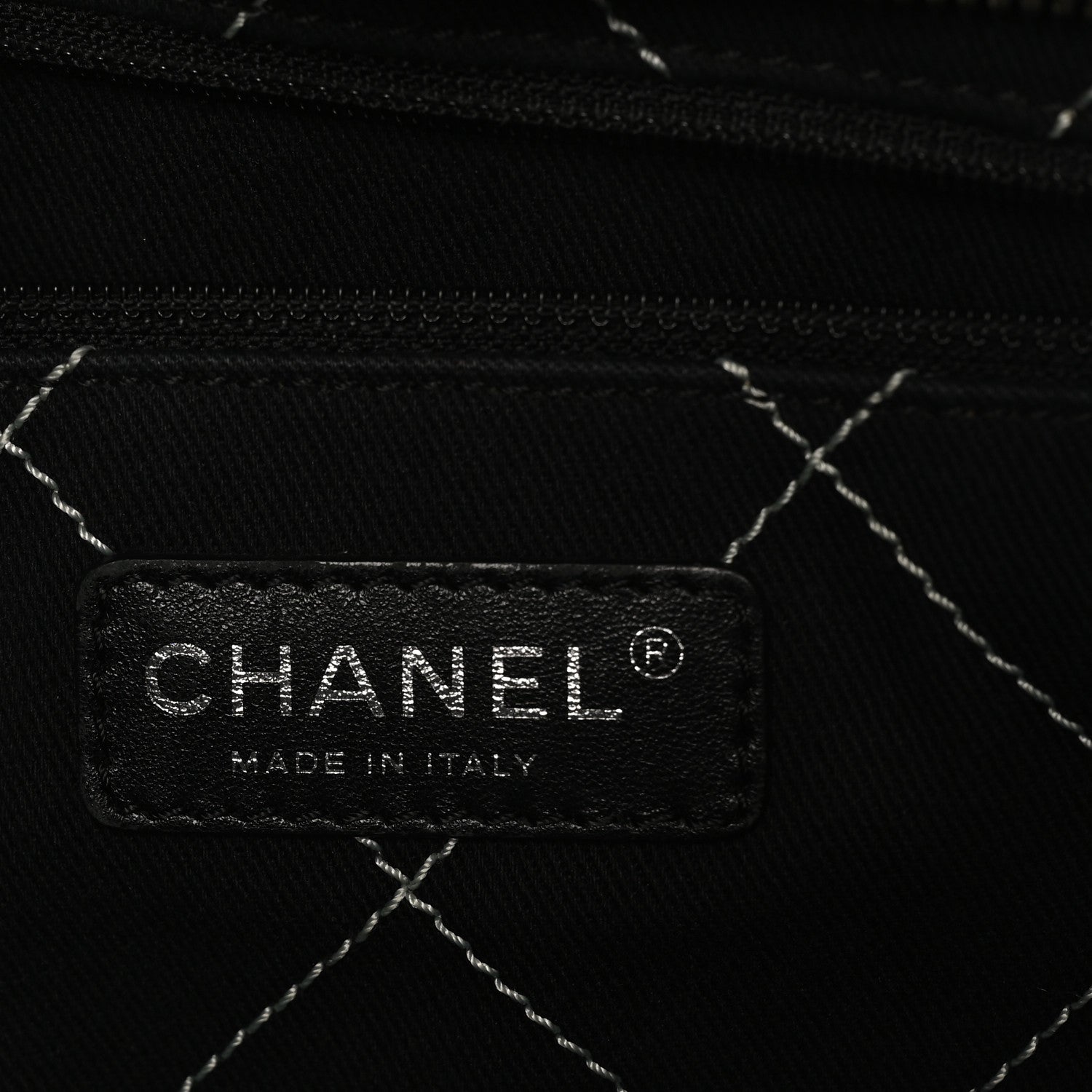 Chanel Grained Calfskin Shopping Fever Tote Green 7 of 11