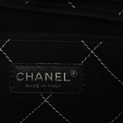 Chanel Grained Calfskin Shopping Fever Tote Green 7 of 11