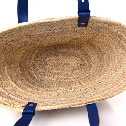 Loewe Raffia Basket Tote Bag Cream Multi 5 of 9