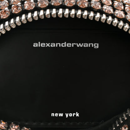 Alexander Wang Mesh Crystal Rhinestone Mini Heiress Pouch Sandstone 6 of 9
