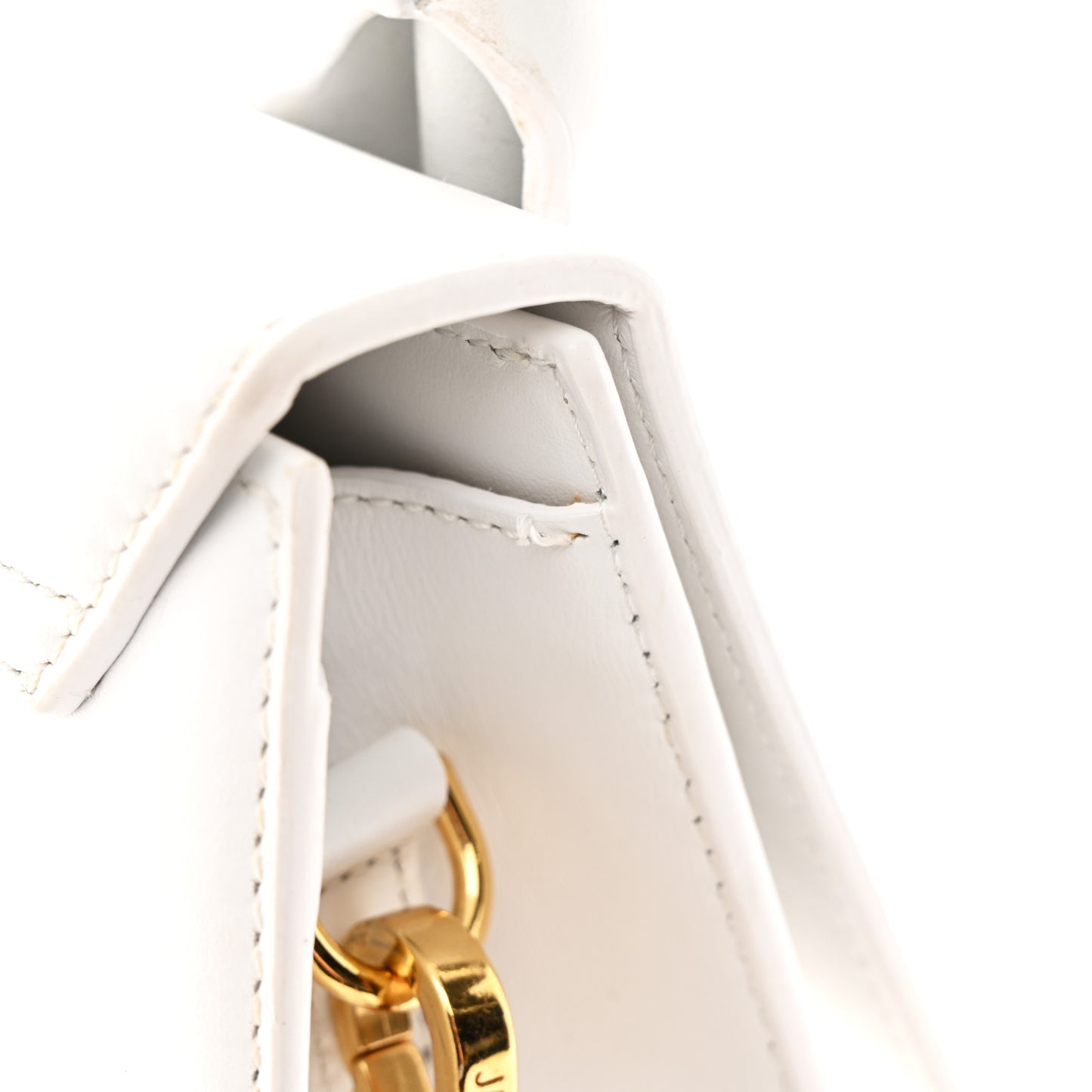 Smooth Calfskin Le Grand Chiquito White