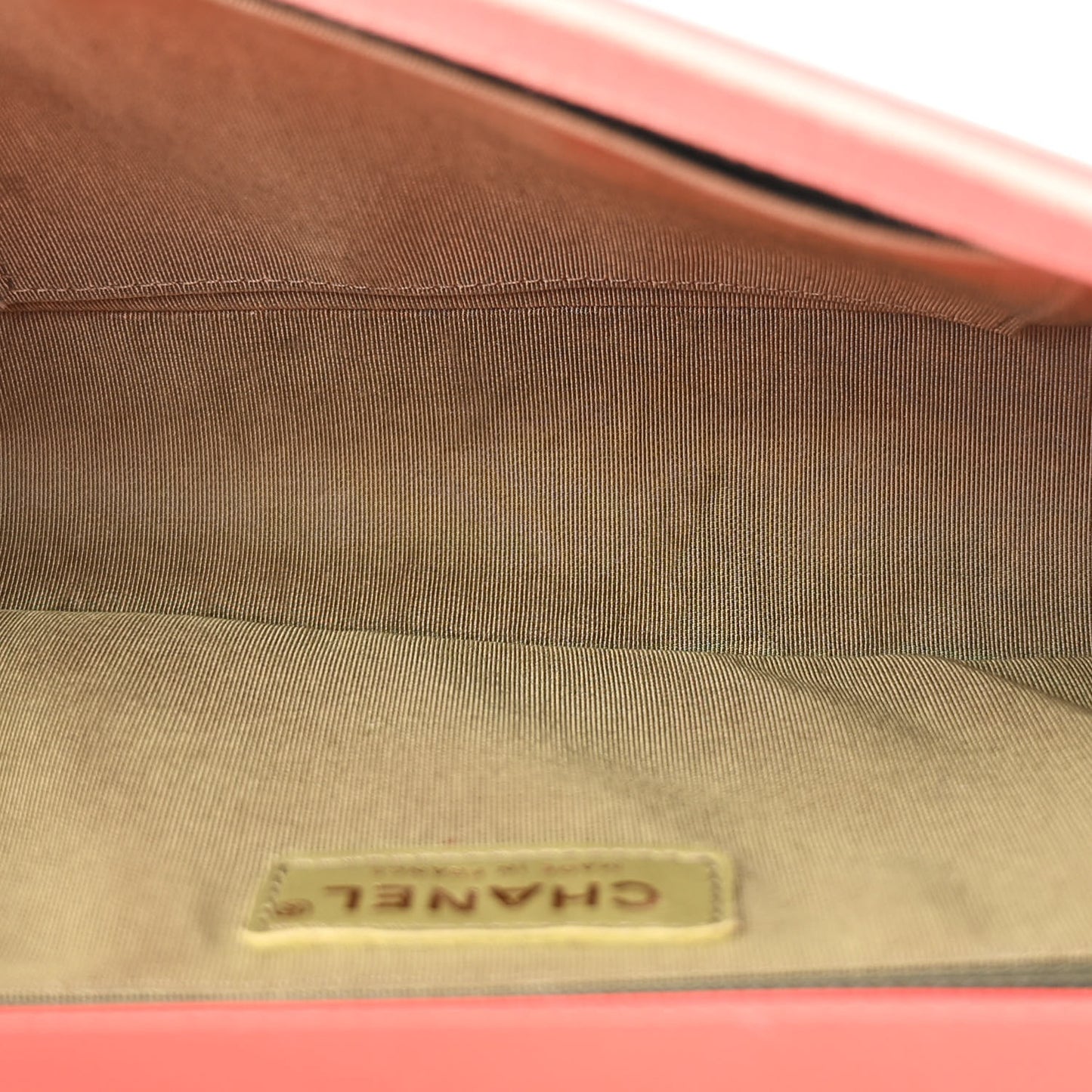 Calfskin Quilted New Medium Boy Flap Red