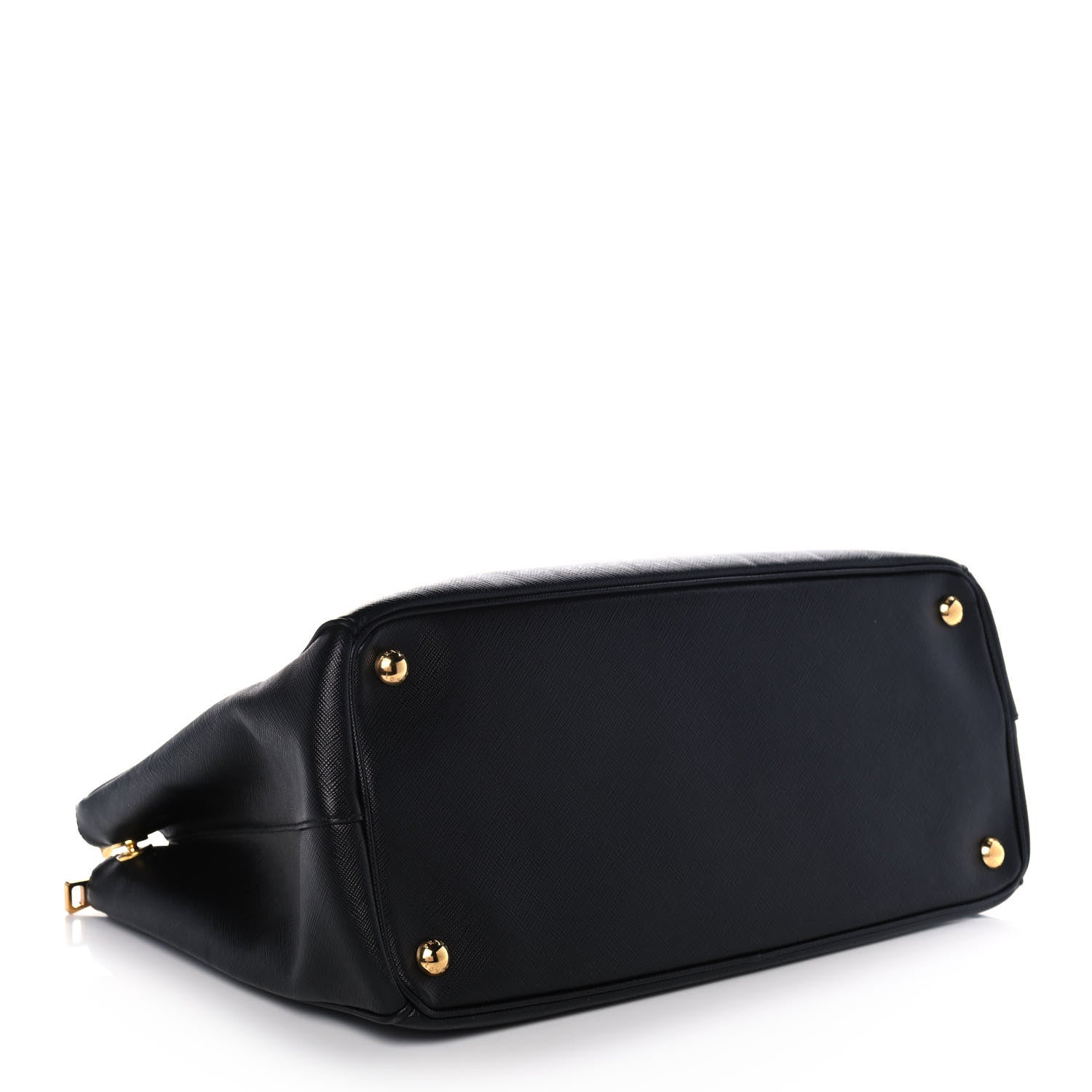 Prada Saffiano Medium Galleria Double Zip Tote Black 4 of 11