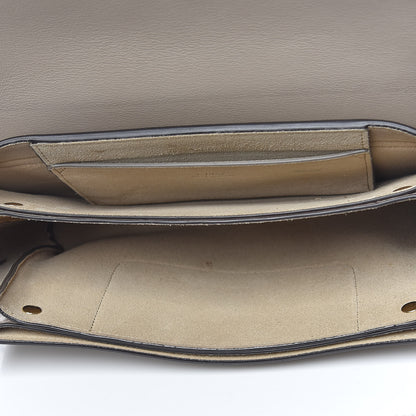 Chloe Suede Calfskin Small Faye Shoulder Bag Motty Grey 4 of 17