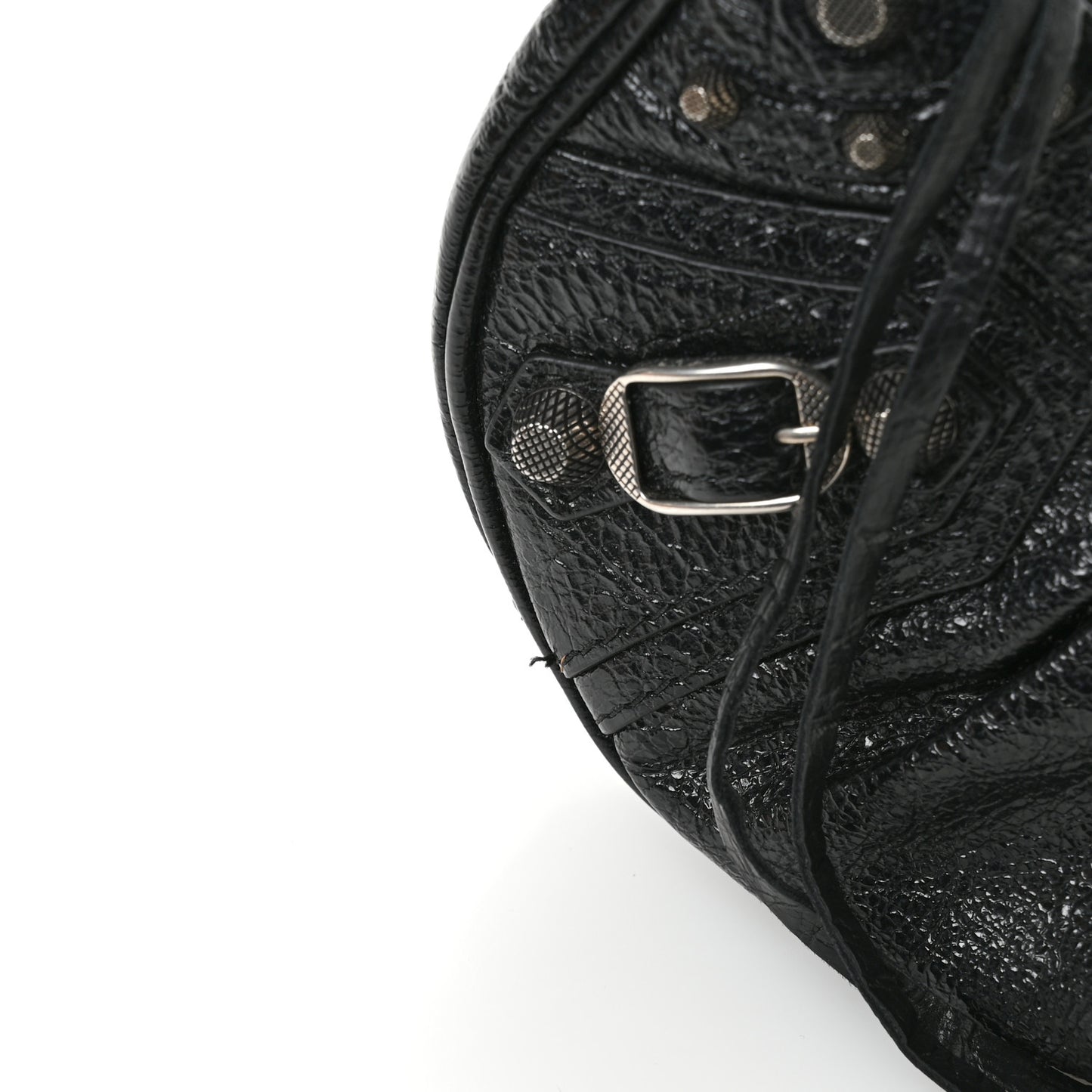 Agneau Arena Le Cagole Shoulder Bag XS Black