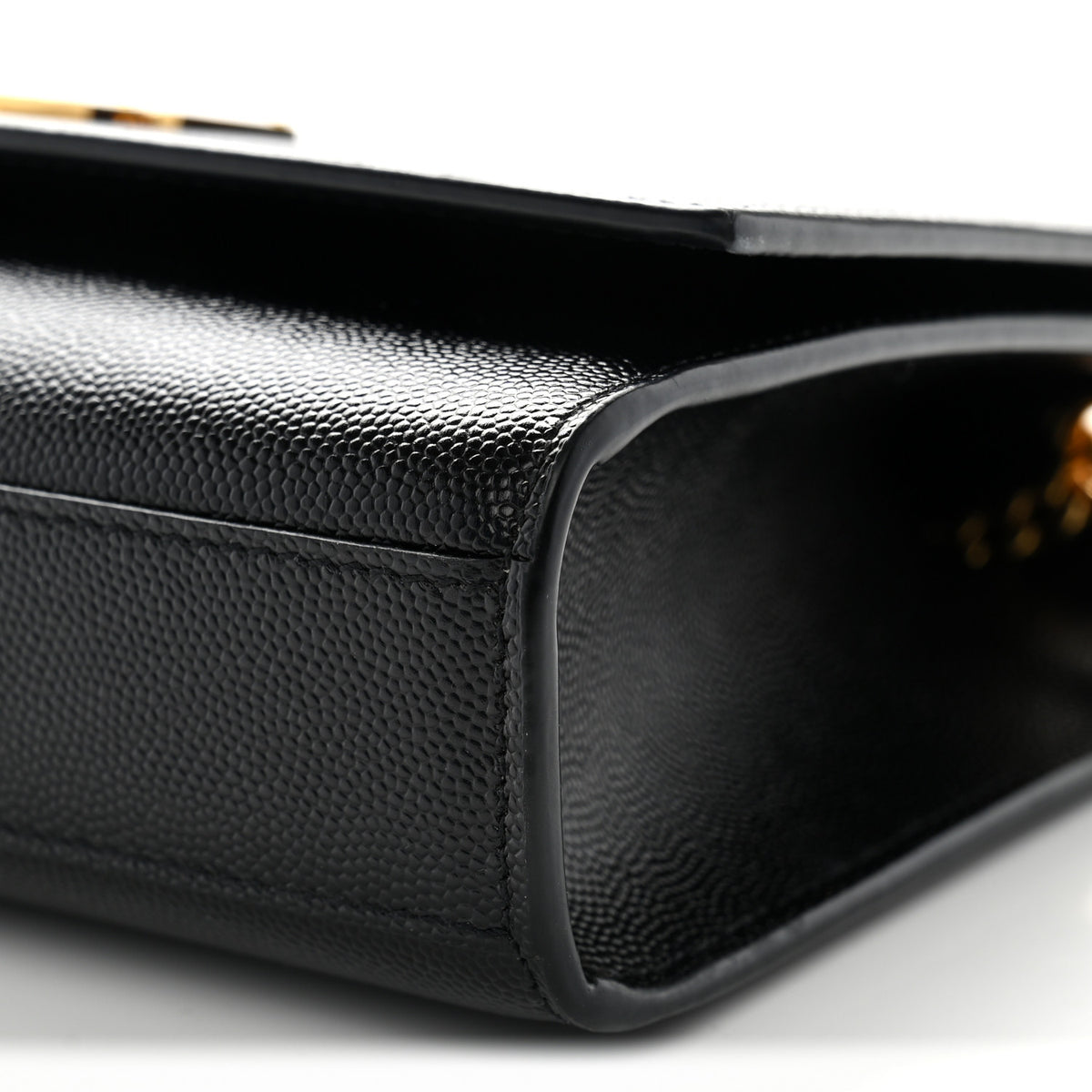 Grain De Poudre Medium Classic Monogram Kate Satchel Black