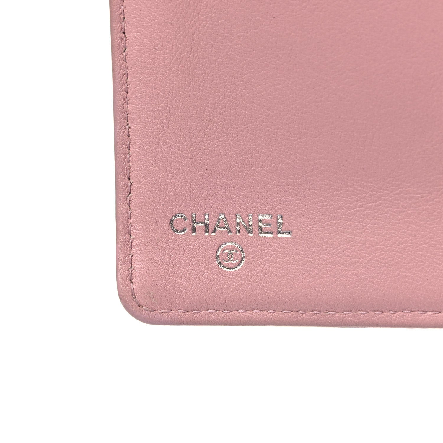 Chanel Caviar Timeless CC Yen Wallet Pink 6 of 17