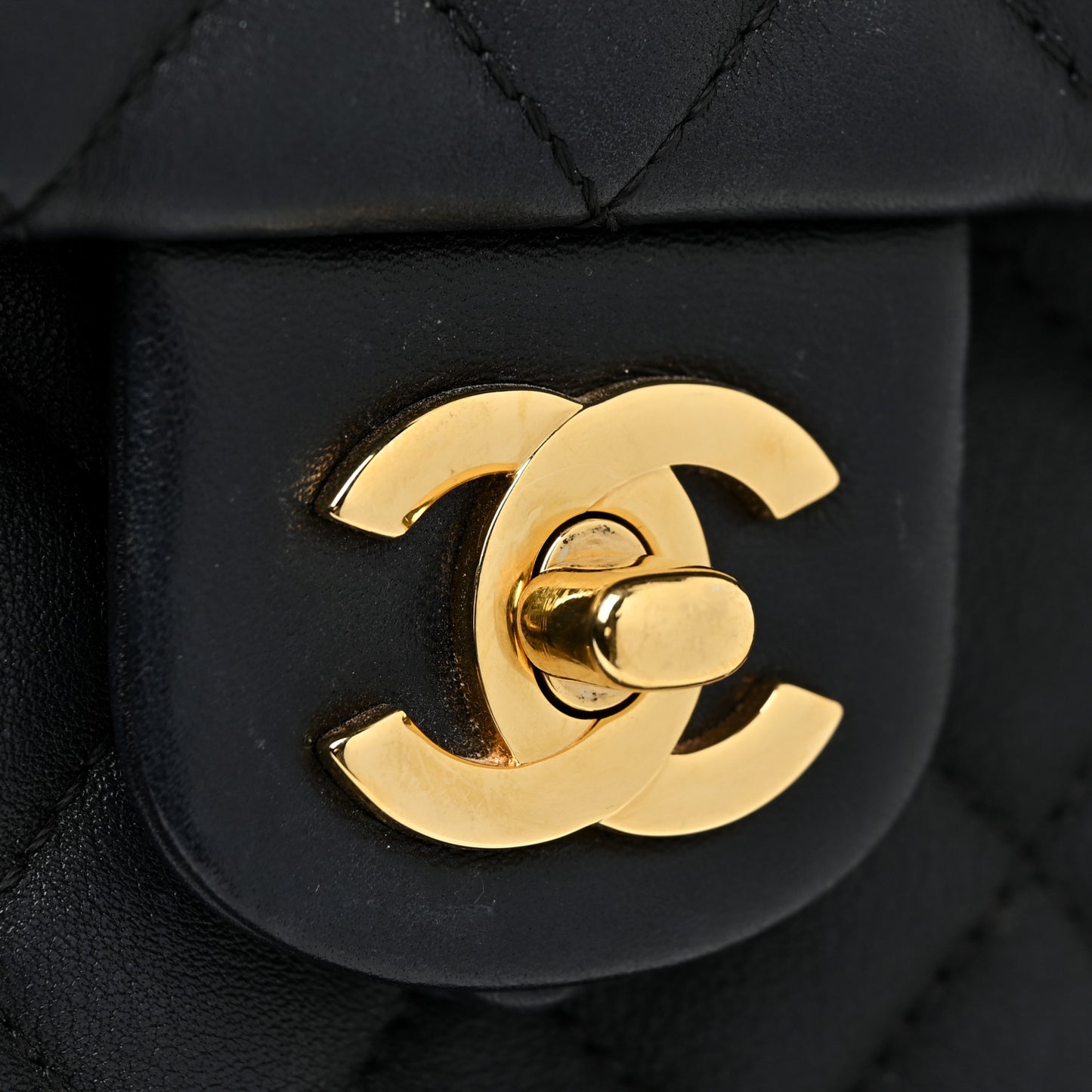 Calfskin Quilted Mini Urban Spirit Backpack Black