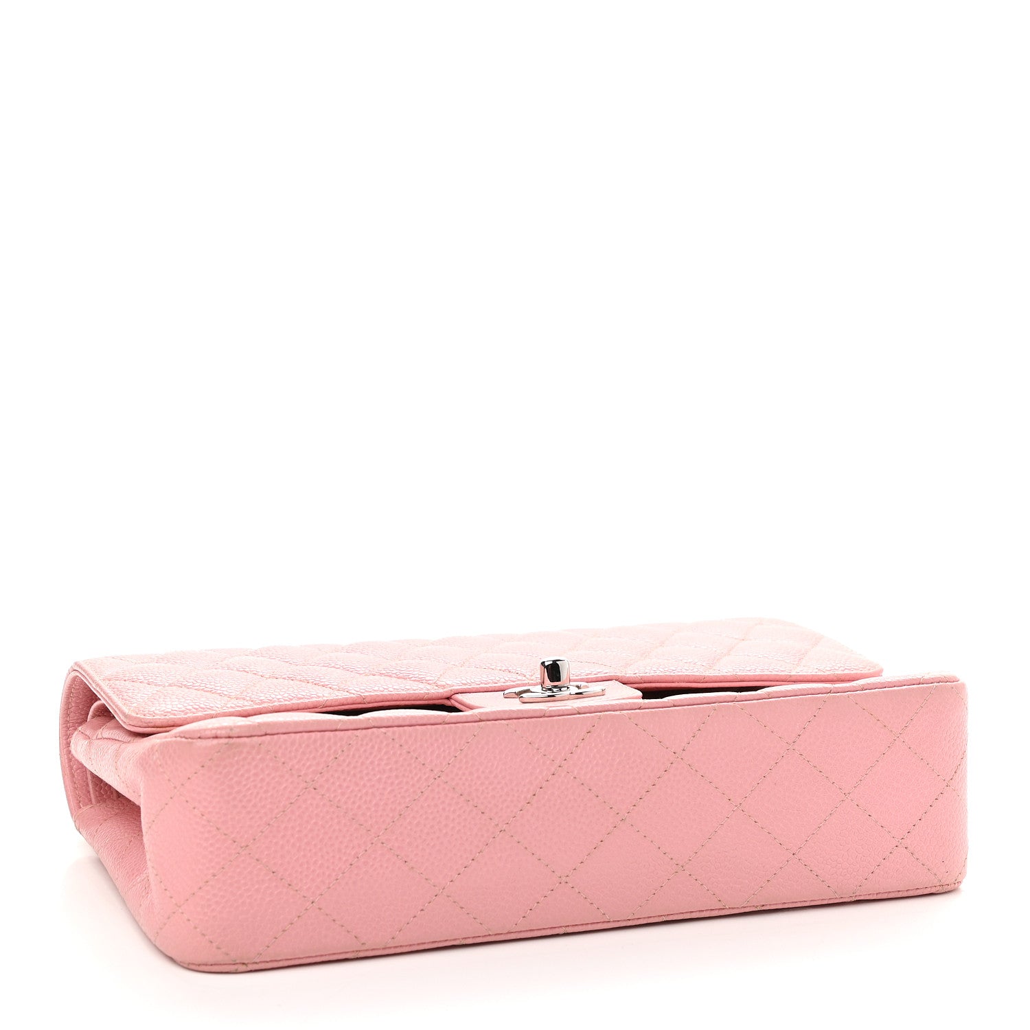 Chanel Caviar Quilted Medium Double Flap Pink 4 of 10