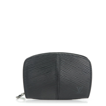 Louis Vuitton Epi Demi Lune Coin Purse Black 1 of 6