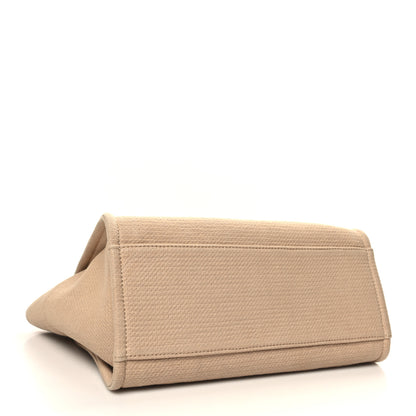 Chanel Mixed Fibers Small Deauville Tote Beige 5 of 13