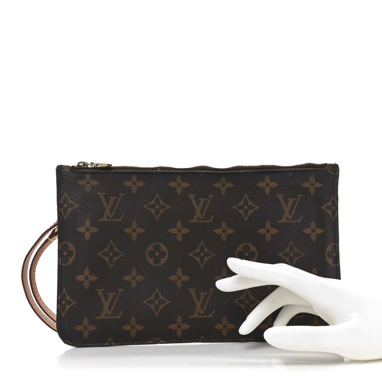 Louis Vuitton Monogram Neverfull MM GM Pochette 2 of 9