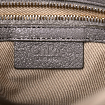 Chloe Calfskin Small Marcie Satchel Cashmere Grey 6 of 12
