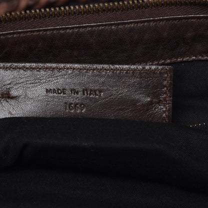 Balenciaga Agneau Classic Hardware Work Chocolate 7 of 8
